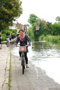 Thames flooded