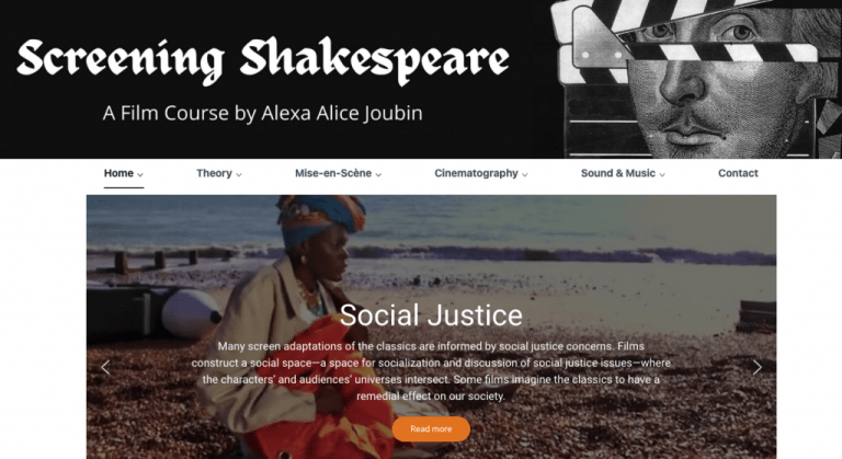 Open-Access Textbook: Screening Shakespeare