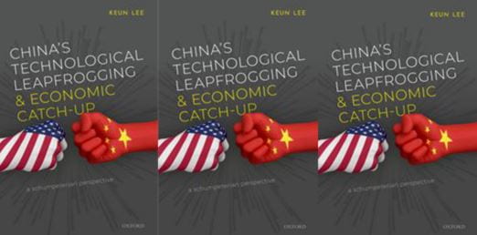Book cover image for "China's Technological Leapfrogging & Economic Catch-Up"
