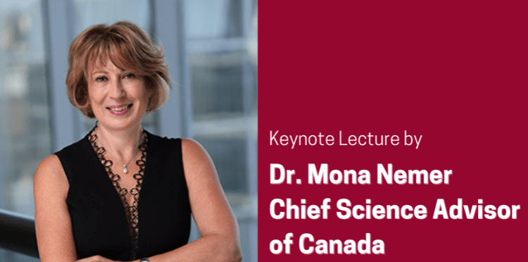 Picture of Dr. Mona Nemer Chief Science Advisor of Canada and the 2022 Bromley Keynote Lecturer