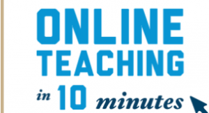 online teaching in 10 minutes icon
