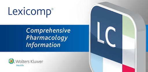 Lexicomp logo with the words "Comprehensive Pharmacology Information".