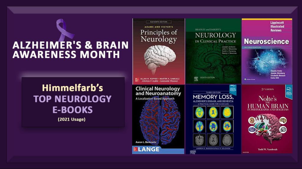 Image displaying book covers of Himmelfarb's top Neurology e-books.