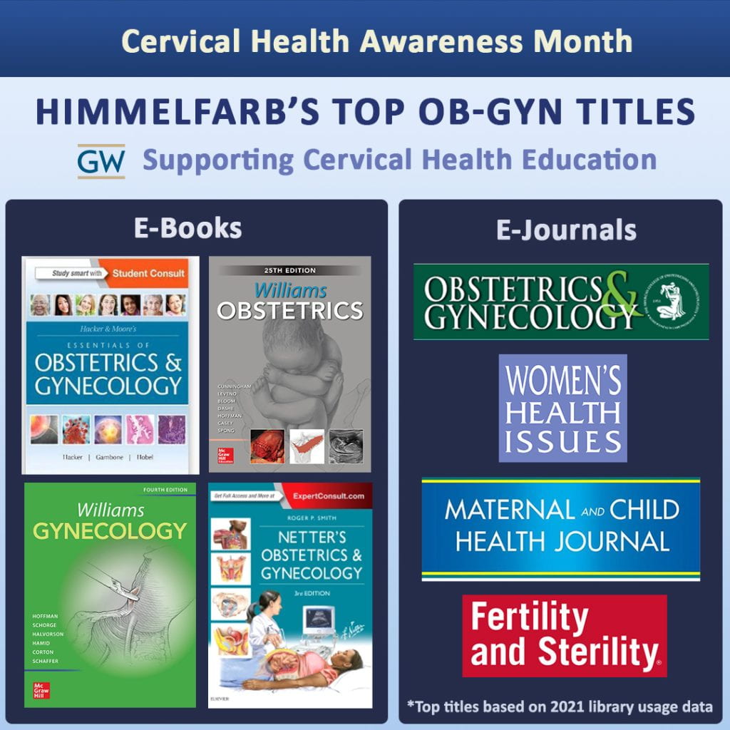 Decorative image of Himmelfarb's top OB-GYN Titles.