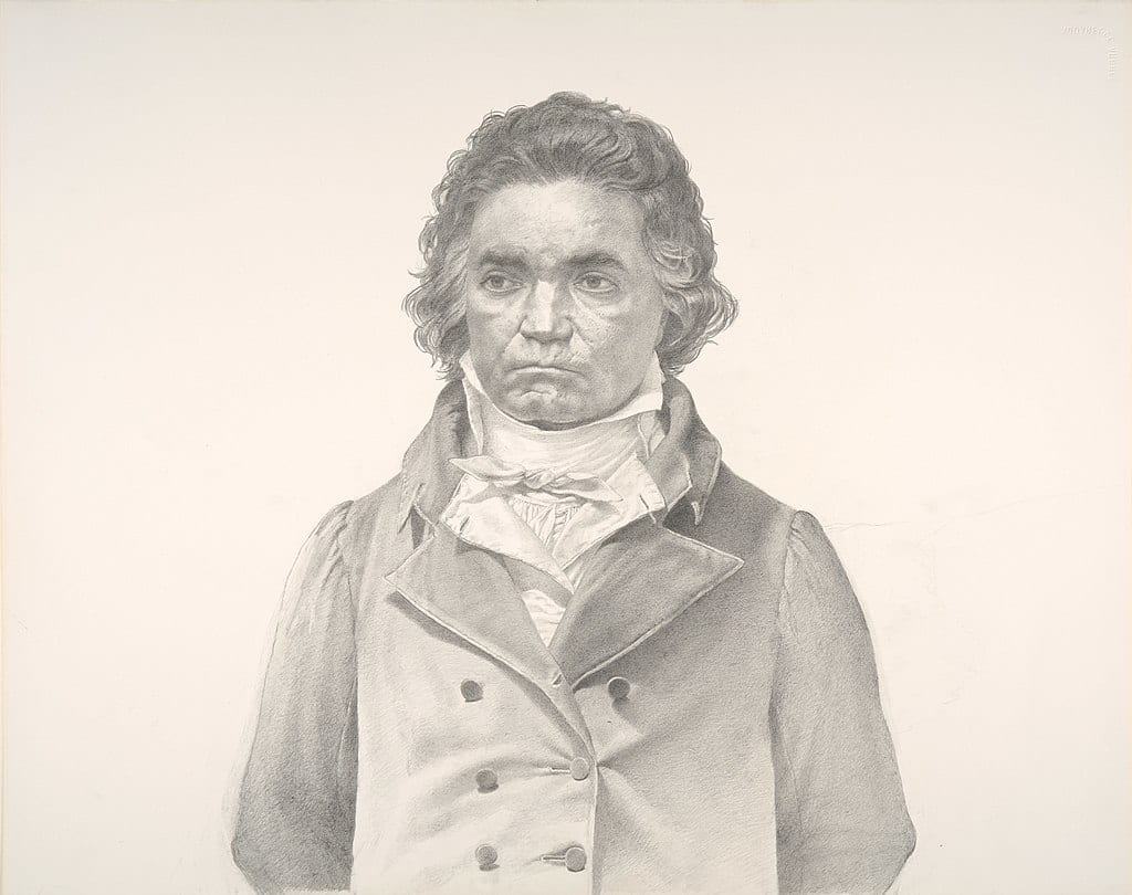 Portrait of Beethoven by Scott Gentling