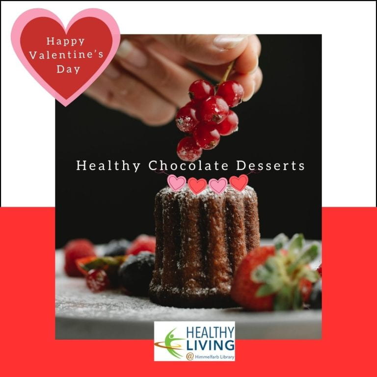 Healthy Chocolate Valentine’s Day Desserts