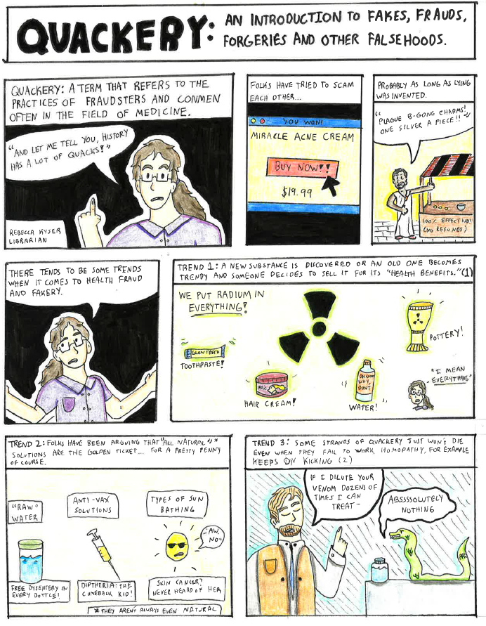 Comic about medical quackery.