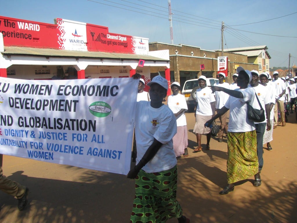 Gulu Women march