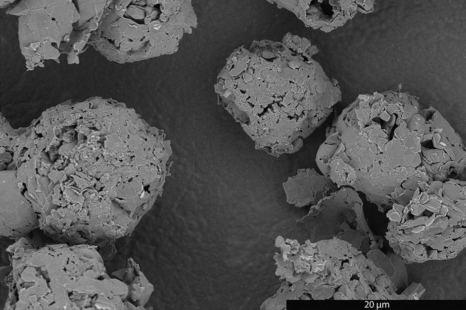 Spherical Graphite from Biomass